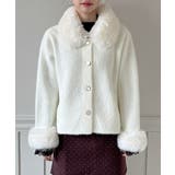 ファートリミングショートニットコート 2025 AW | by muni:r | 詳細画像8