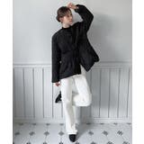 ドット柄ダウンジャケット 2025 AW | by muni:r | 詳細画像11 