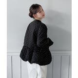 ドット柄ダウンジャケット 2025 AW | by muni:r | 詳細画像13 