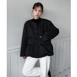 ドット柄ダウンジャケット 2025 AW | by muni:r | 詳細画像14 