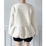 ドット柄ダウンジャケット 2025 AW | by muni:r | 詳細画像8 