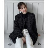 ドット柄ダウンジャケット 2025 AW | by muni:r | 詳細画像9 