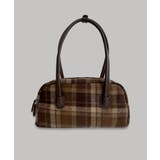 ウィンターチェック ボストンバッグ 2025 | by muni:r | 詳細画像1