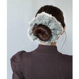 クラシックツイードフリルシュシュ/2025 AW COLLECTION | by muni:r | 詳細画像3 