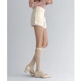 レースヘムポイントショートパンツ/2026 SS COLLECTION | by muni:r | 詳細画像6 