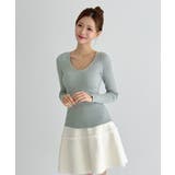 ソフトレースフレアニットスカート/2026 SS COLLECTION | by muni:r | 詳細画像3 