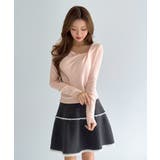 ソフトレースフレアニットスカート/2026 SS COLLECTION | by muni:r | 詳細画像7 