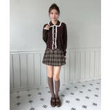 【着用動画あり 3色 2サイズ展開】クラシックチェックプリーツミニスカート | by muni:r | 詳細画像12 