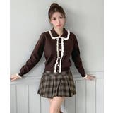 【着用動画あり 3色 2サイズ展開】クラシックチェックプリーツミニスカート | by muni:r | 詳細画像13 