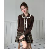 【着用動画あり 3色 2サイズ展開】クラシックチェックプリーツミニスカート | by muni:r | 詳細画像15 