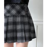 【着用動画あり 3色 2サイズ展開】クラシックチェックプリーツミニスカート | by muni:r | 詳細画像9 