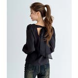 バックリボンストラップ ブラウス/2026 SS COLLECTION | by muni:r | 詳細画像14 