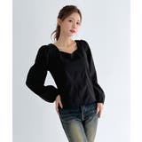 バックリボンストラップ ブラウス/2026 SS COLLECTION | by muni:r | 詳細画像15 