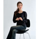 バックリボンストラップ ブラウス/2026 SS COLLECTION | by muni:r | 詳細画像16 