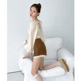 バックリボンストラップ ブラウス/2026 SS COLLECTION | by muni:r | 詳細画像4 