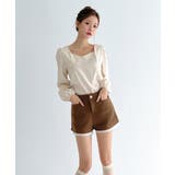 バックリボンストラップ ブラウス/2026 SS COLLECTION | by muni:r | 詳細画像5 