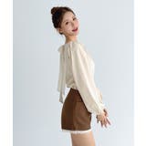 バックリボンストラップ ブラウス/2026 SS COLLECTION | by muni:r | 詳細画像6 