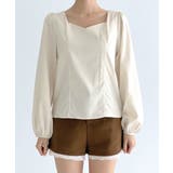 バックリボンストラップ ブラウス/2026 SS COLLECTION | by muni:r | 詳細画像9 