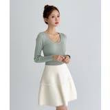 クロスストラップ リブニット/2026 SS COLLECTION | by muni:r | 詳細画像19 