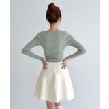 クロスストラップ リブニット/2026 SS COLLECTION | by muni:r | 詳細画像21 