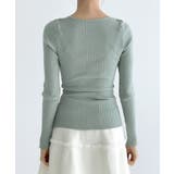 クロスストラップ リブニット/2026 SS COLLECTION | by muni:r | 詳細画像24 