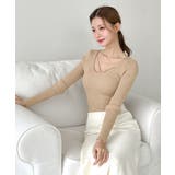 クロスストラップ リブニット/2026 SS COLLECTION | by muni:r | 詳細画像7 