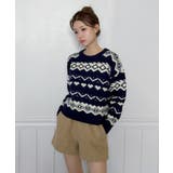 ノルディックニットセーター/2026 SS COLLECTION | by muni:r | 詳細画像10 