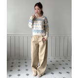 ノルディックニットセーター/2026 SS COLLECTION | by muni:r | 詳細画像17 