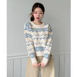 ノルディックニットセーター/2026 SS COLLECTION | by muni:r | 詳細画像18 