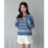 ノルディックニットセーター/2026 SS COLLECTION | by muni:r | 詳細画像6 