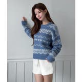 ノルディックニットセーター/2026 SS COLLECTION | by muni:r | 詳細画像8 