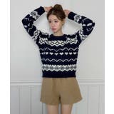 ノルディックニットセーター/2026 SS COLLECTION | by muni:r | 詳細画像9 