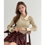 クラシックカラーブロックカラーニット/2026 SS COLLECTION | by muni:r | 詳細画像15 