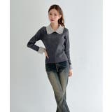 クラシックカラーブロックカラーニット/2026 SS COLLECTION | by muni:r | 詳細画像21 