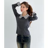 クラシックカラーブロックカラーニット/2026 SS COLLECTION | by muni:r | 詳細画像24 