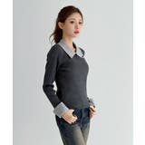 クラシックカラーブロックカラーニット/2026 SS COLLECTION | by muni:r | 詳細画像25 