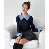 クラシックカラーブロックカラーニット/2026 SS COLLECTION | by muni:r | 詳細画像30 