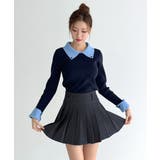 クラシックカラーブロックカラーニット/2026 SS COLLECTION | by muni:r | 詳細画像32 