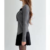 リボン配色 リブニット/2026 SS COLLECTION | by muni:r | 詳細画像25 