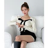 リボン配色 リブニット/2026 SS COLLECTION | by muni:r | 詳細画像7 