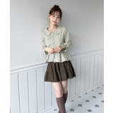 チェックペプラムカラーブラウス/2026 SS COLLECTION | by muni:r | 詳細画像13 