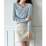 【着用動画あり 3色展開】ソフトドレープニットトップ 2026 | by muni:r | 詳細画像16 