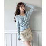 【着用動画あり 3色展開】ソフトドレープニットトップ 2026 | by muni:r | 詳細画像19 