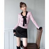 【2WAY】リボンタイ配色リブニット/2026 SS COLLECTION | by muni:r | 詳細画像10 