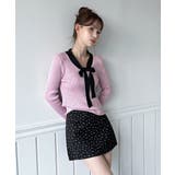 【2WAY】リボンタイ配色リブニット/2026 SS COLLECTION | by muni:r | 詳細画像16 