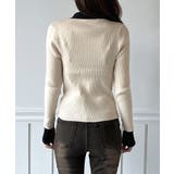 【2WAY】リボンタイ配色リブニット/2026 SS COLLECTION | by muni:r | 詳細画像26 