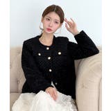 【着用動画あり 3色展開】クラシックゴールドボタンツイードジャケット 2026 | by muni:r | 詳細画像14