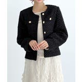 【着用動画あり 3色展開】クラシックゴールドボタンツイードジャケット 2026 | by muni:r | 詳細画像15