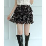 【着用動画あり！】ロマンティックフラワーシフォンティアードミニスカート 2026… | by muni:r | 詳細画像8 