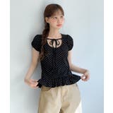 【ドットリボンシリーズ半袖が登場!】ドットリボンフリル半袖Tシャツ 2026 S… | by muni:r | 詳細画像15
